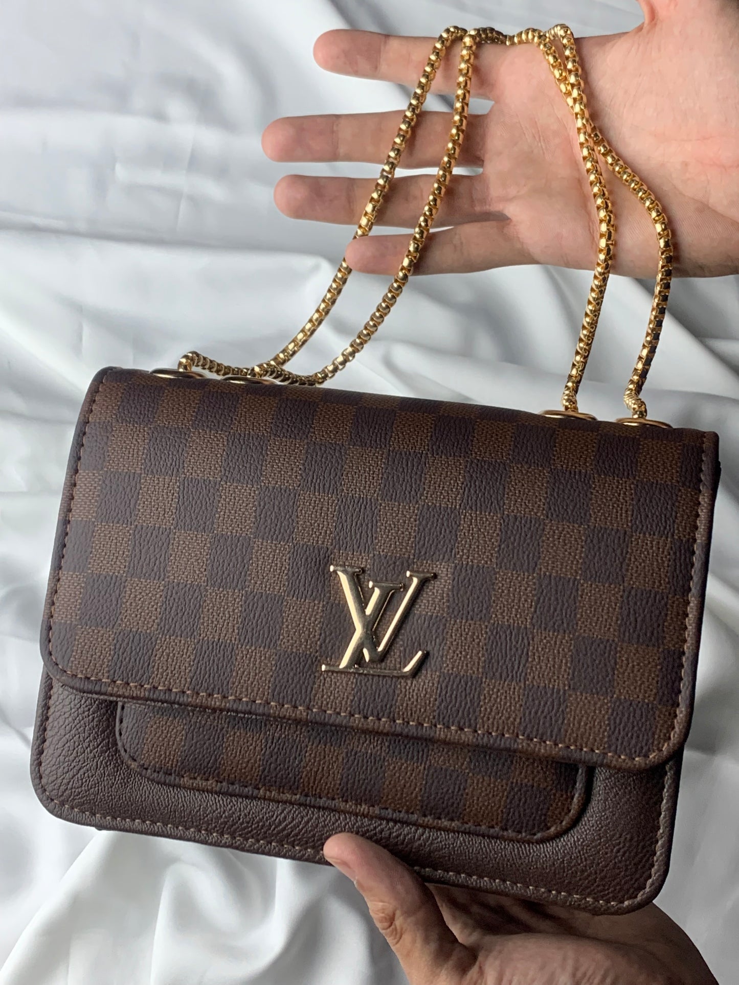 New Arrival Brown Lv Crossbody Handbag