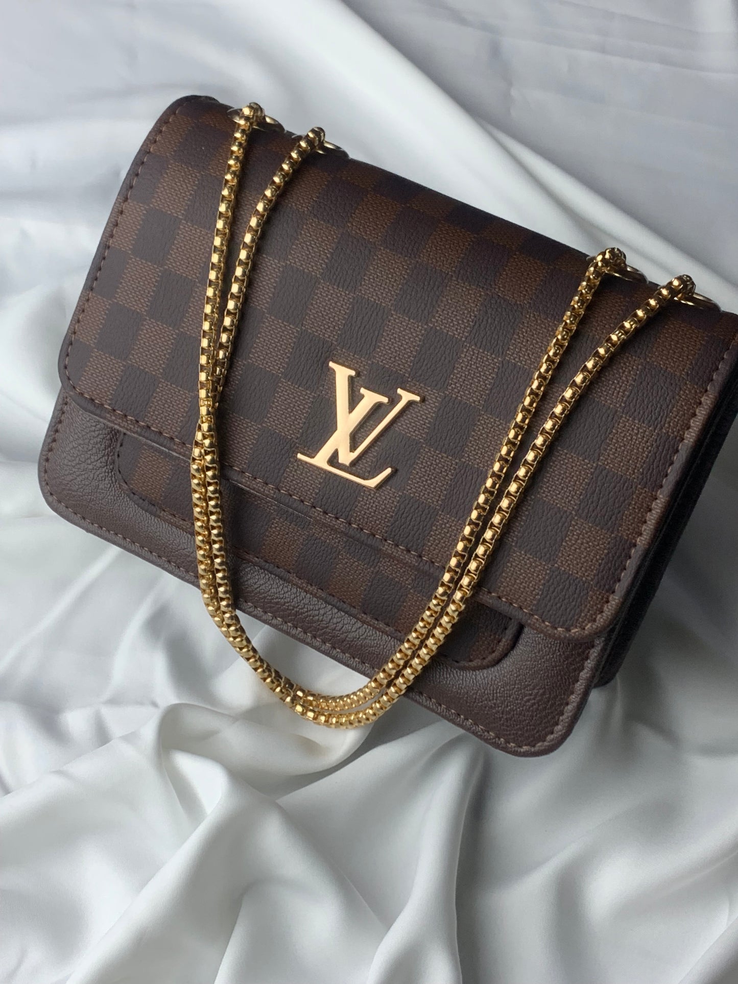New Arrival Brown Lv Crossbody Handbag