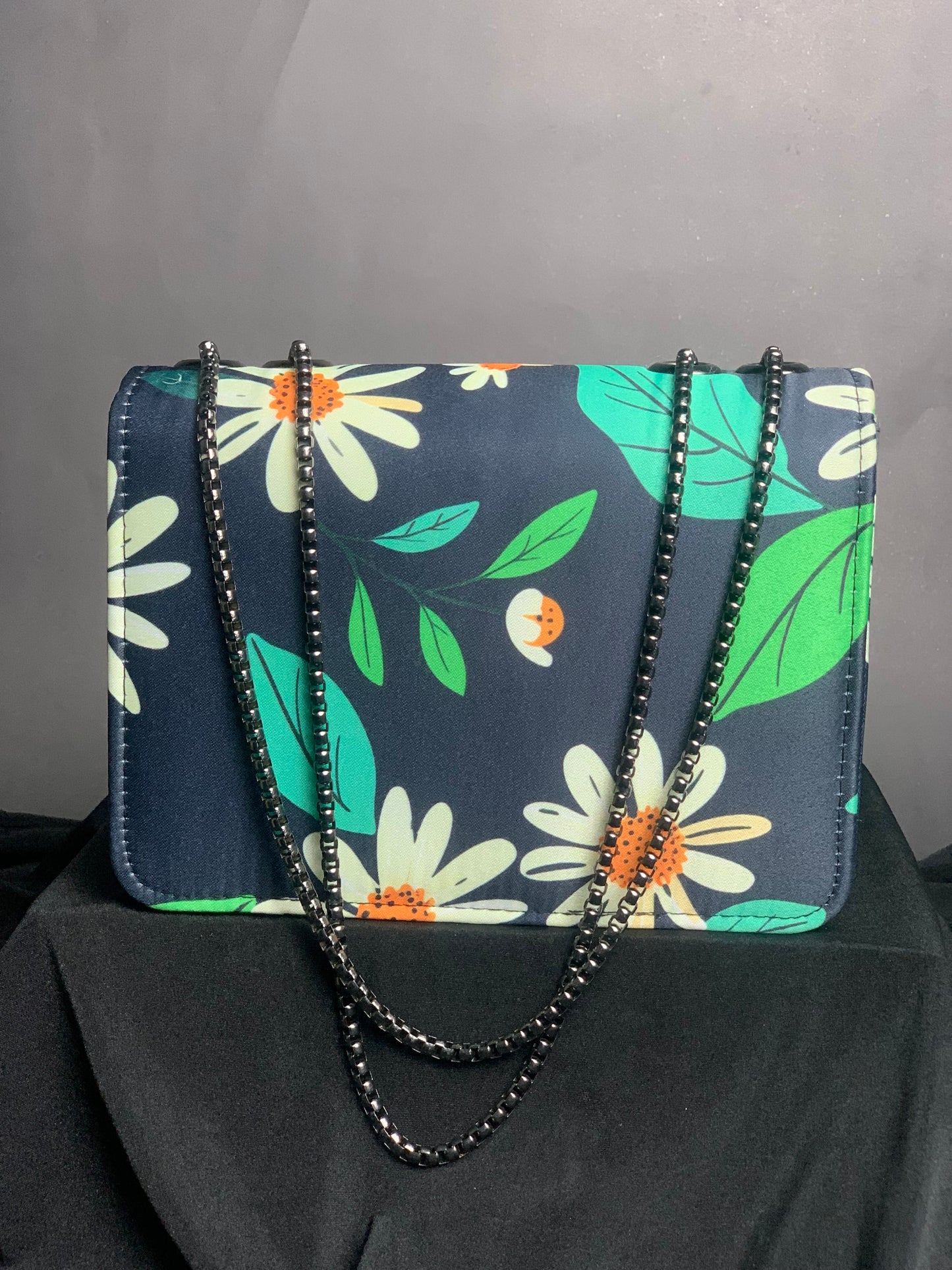 Floral Printed Crossbody Handbag V-7