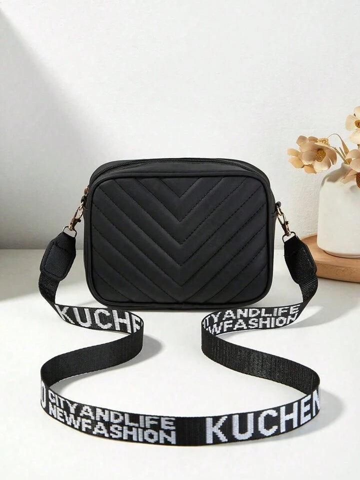 Aura Black Crossbody
