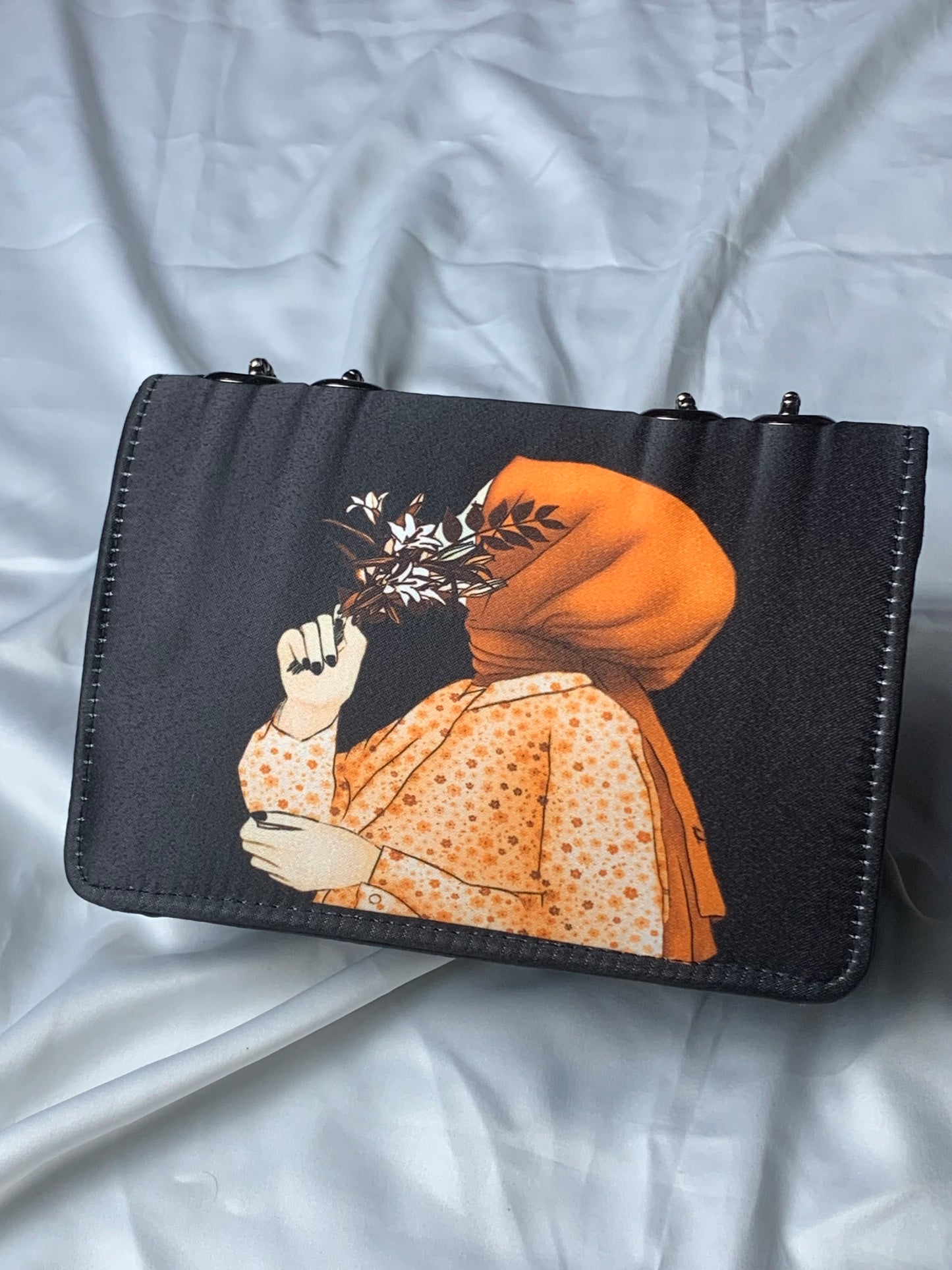 HG-Black Crossbody Handbag