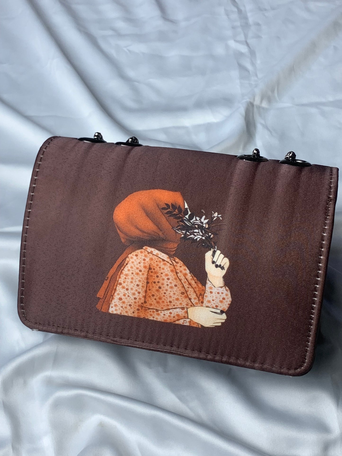 HG-Brown Crossbody Handbag