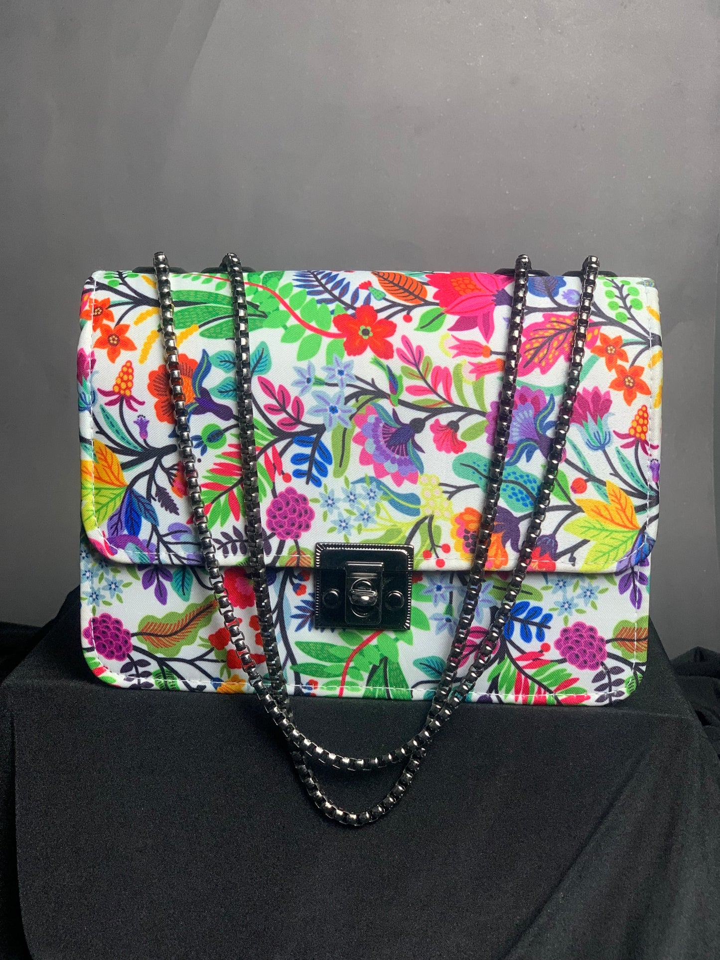 Floral Printed Crossbody Handbag V-6