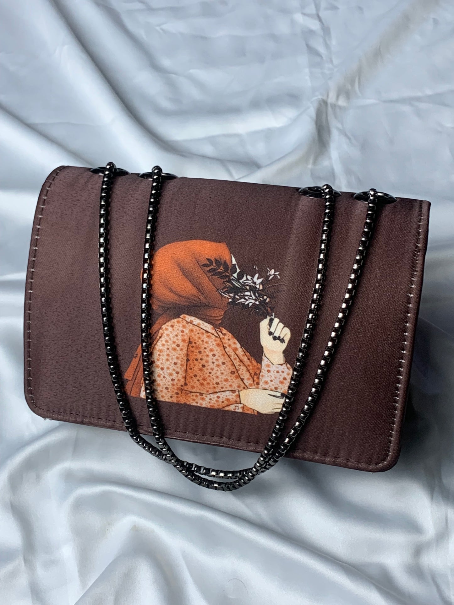 HG-Brown Crossbody Handbag
