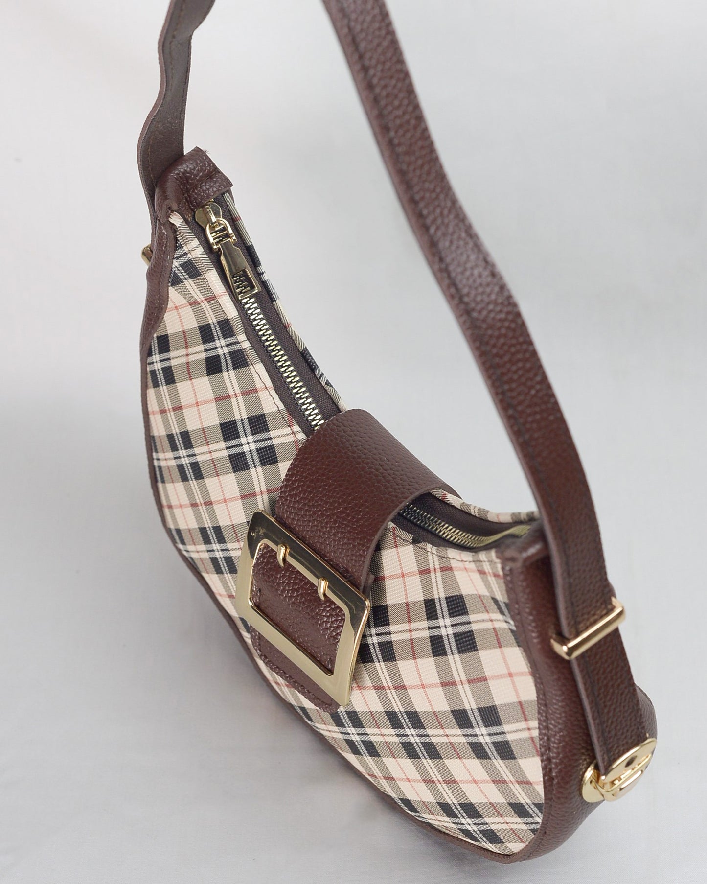 Heritage Buckle Bag – HB-03 (Brown)