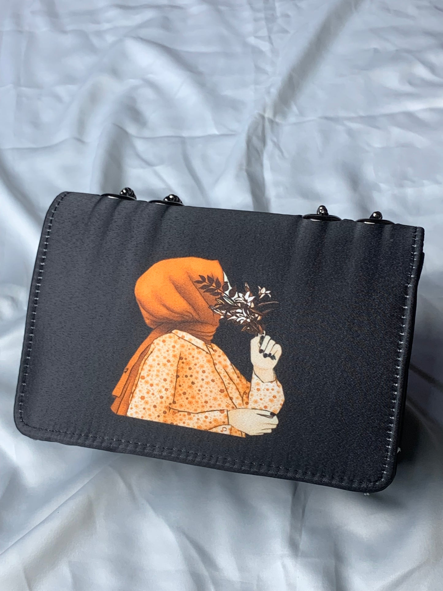 HG-Black Crossbody Handbag