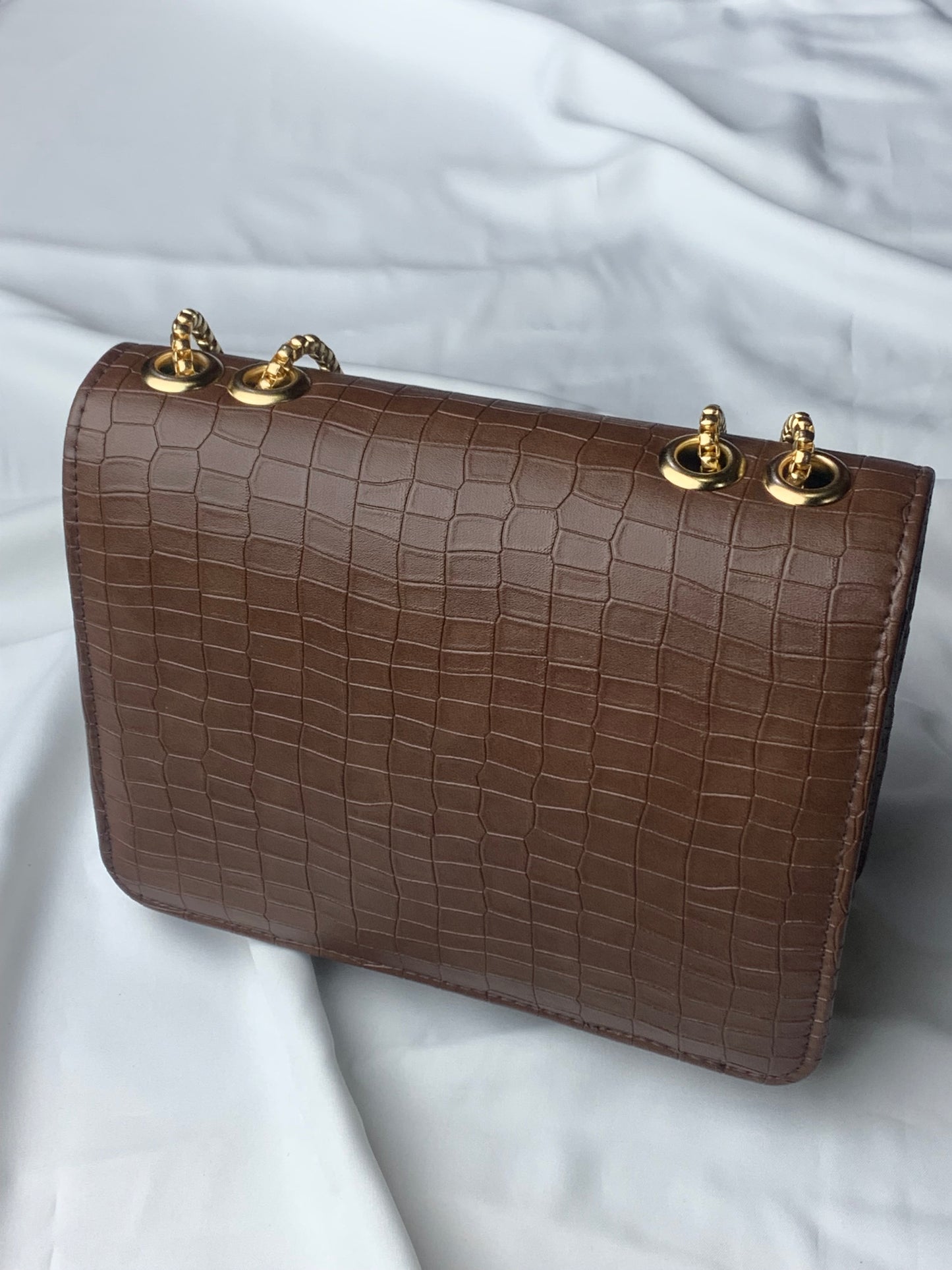 MJ Brown Crossbody Handbag