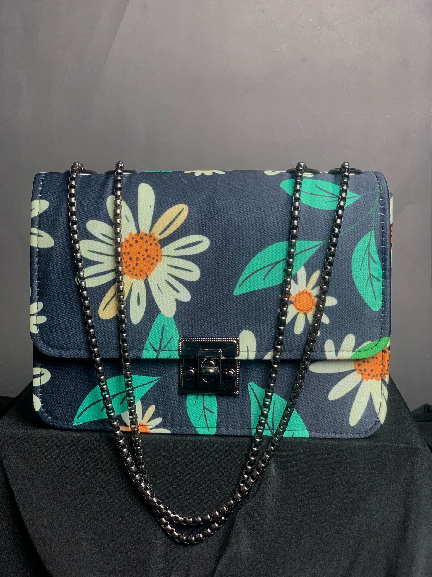Floral Printed Crossbody Handbag V-7