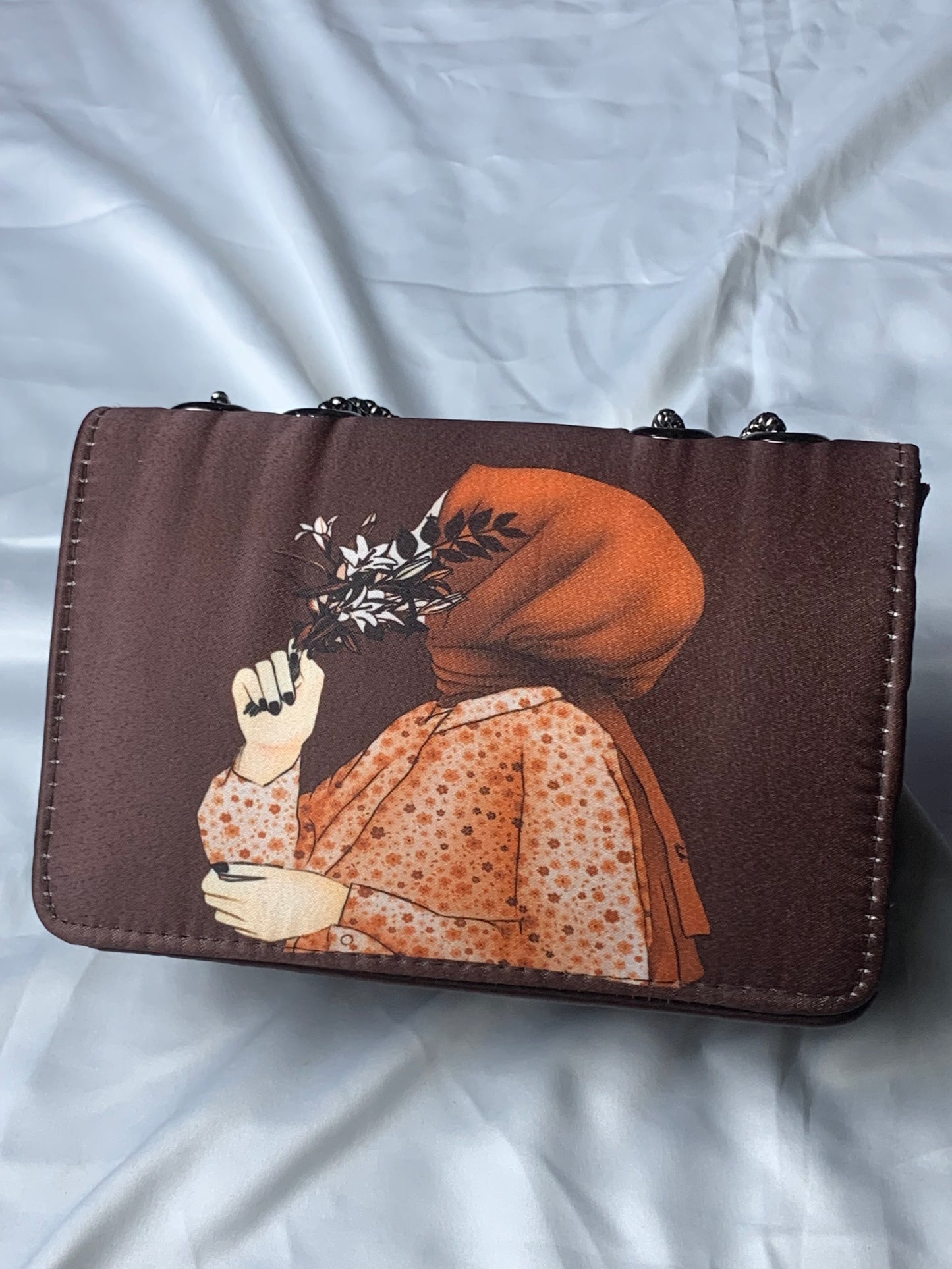 HG-Brown Crossbody Handbag