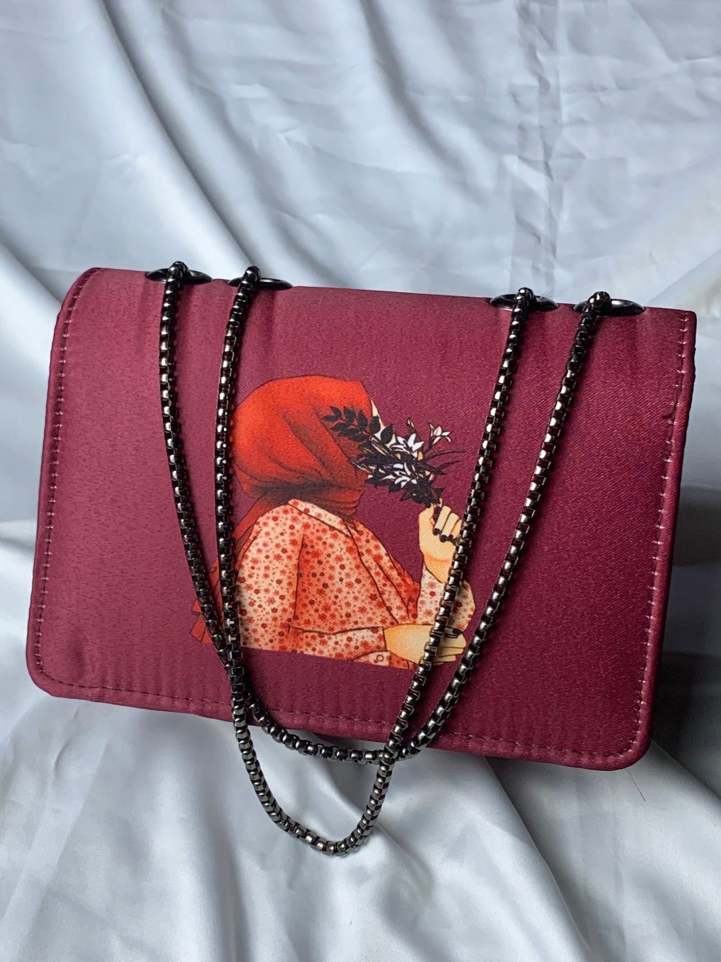 HG-Red Crossbody Handbag