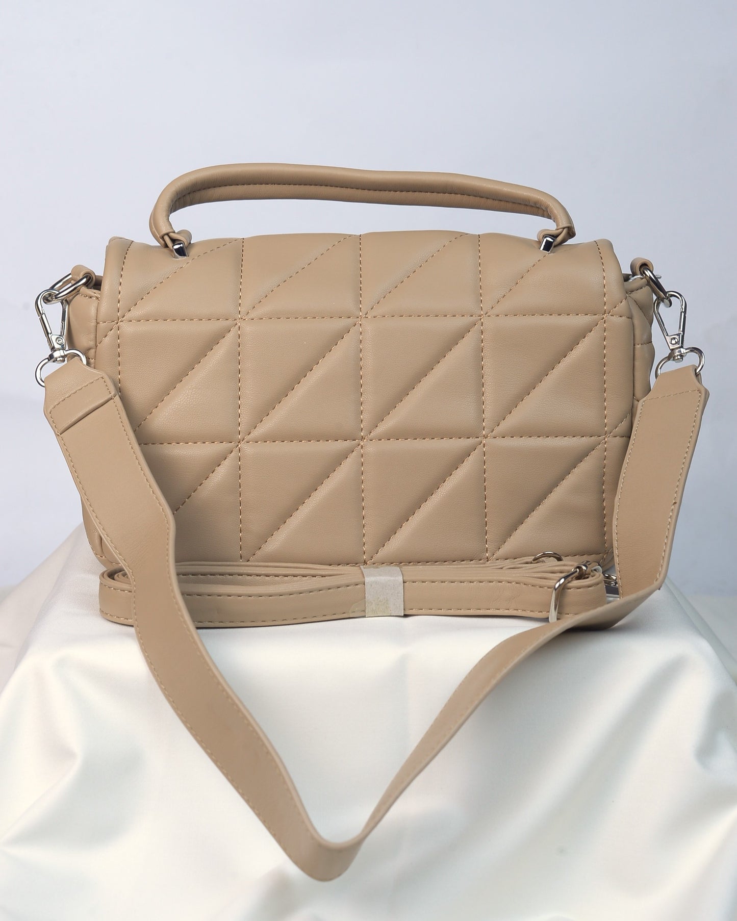 Sling Crossbody Handbag-Brown