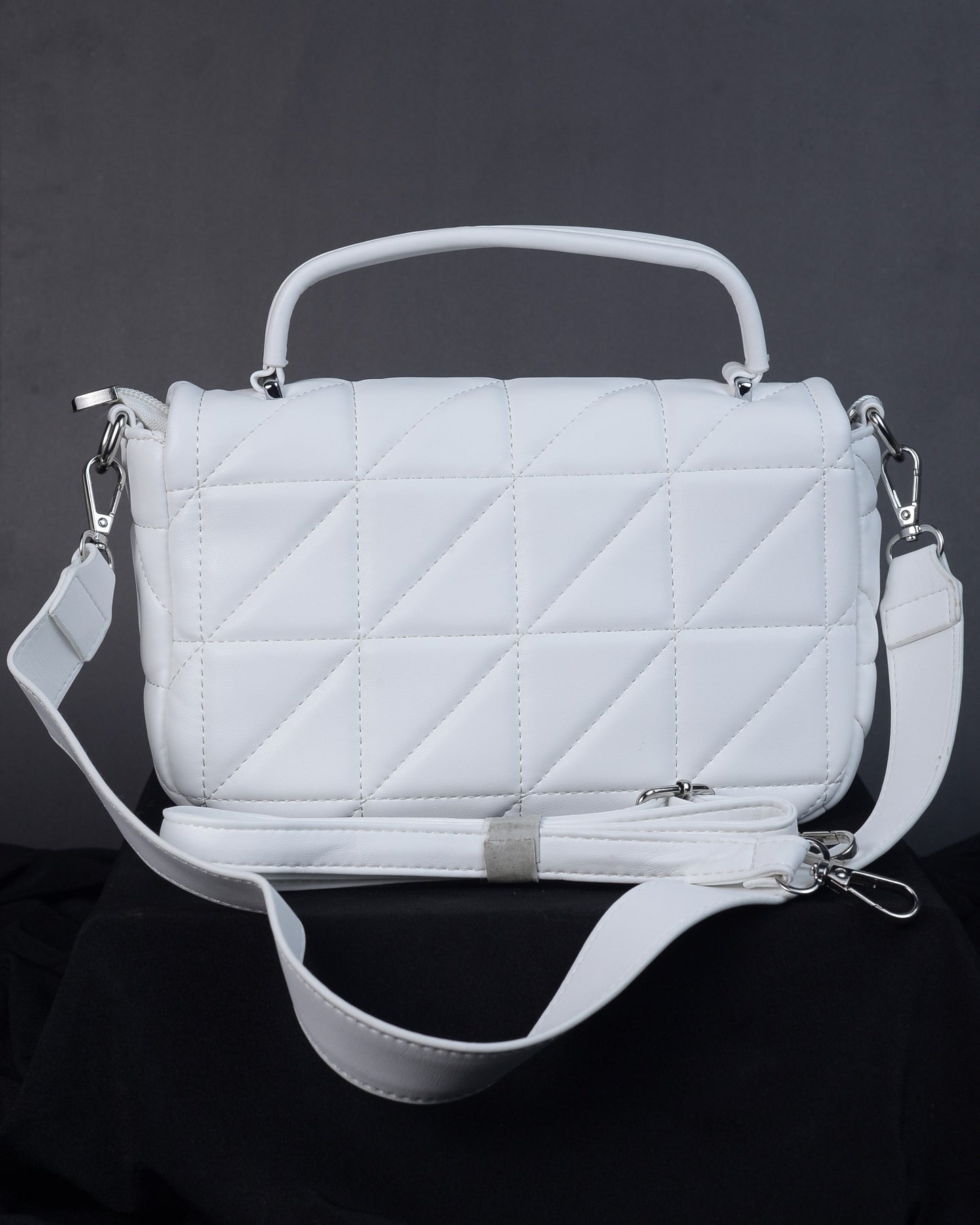 Sling Crossbody Handbag-White