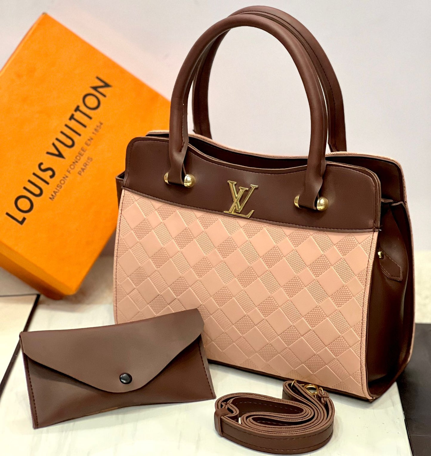 LV 2pcs Handbag