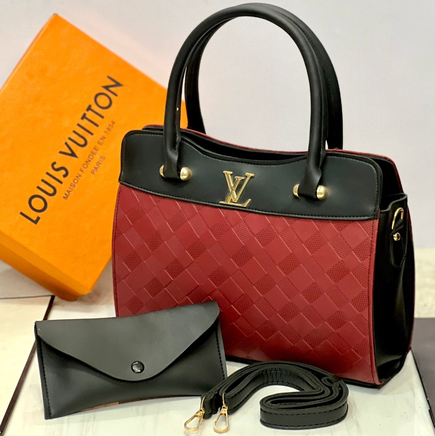 LV 2pcs Handbag