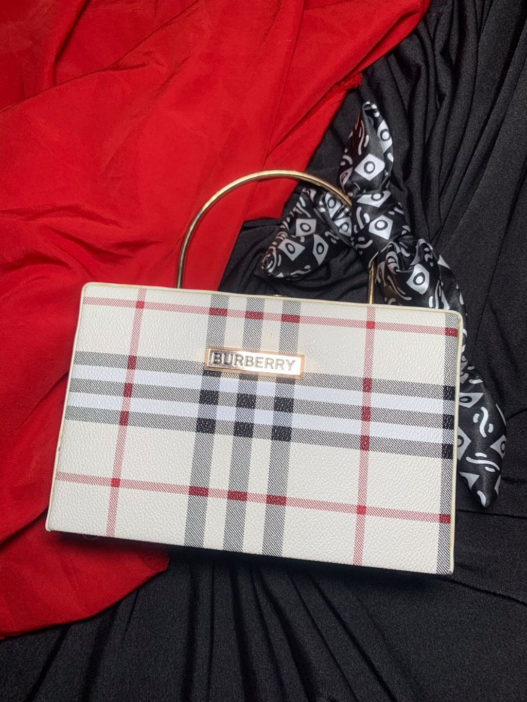 Premium Burberry Clutch