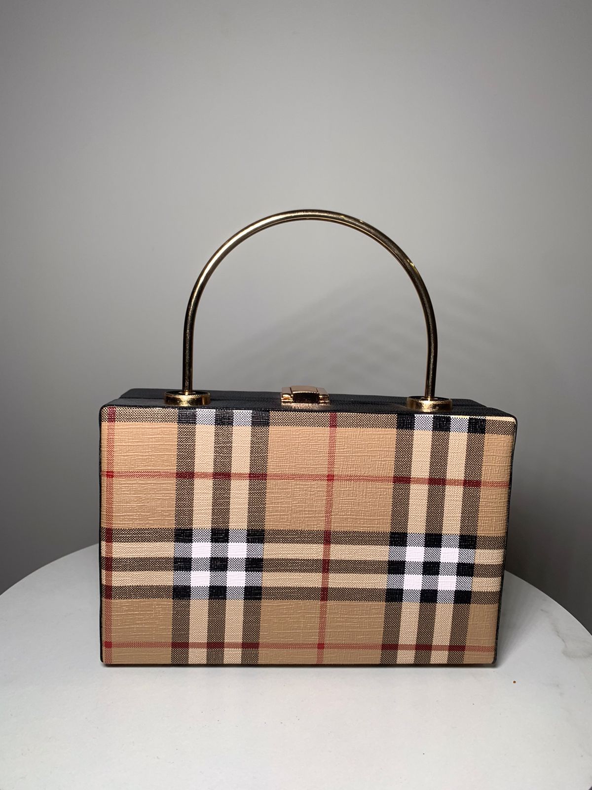 Premium Burberry Brown Clutch