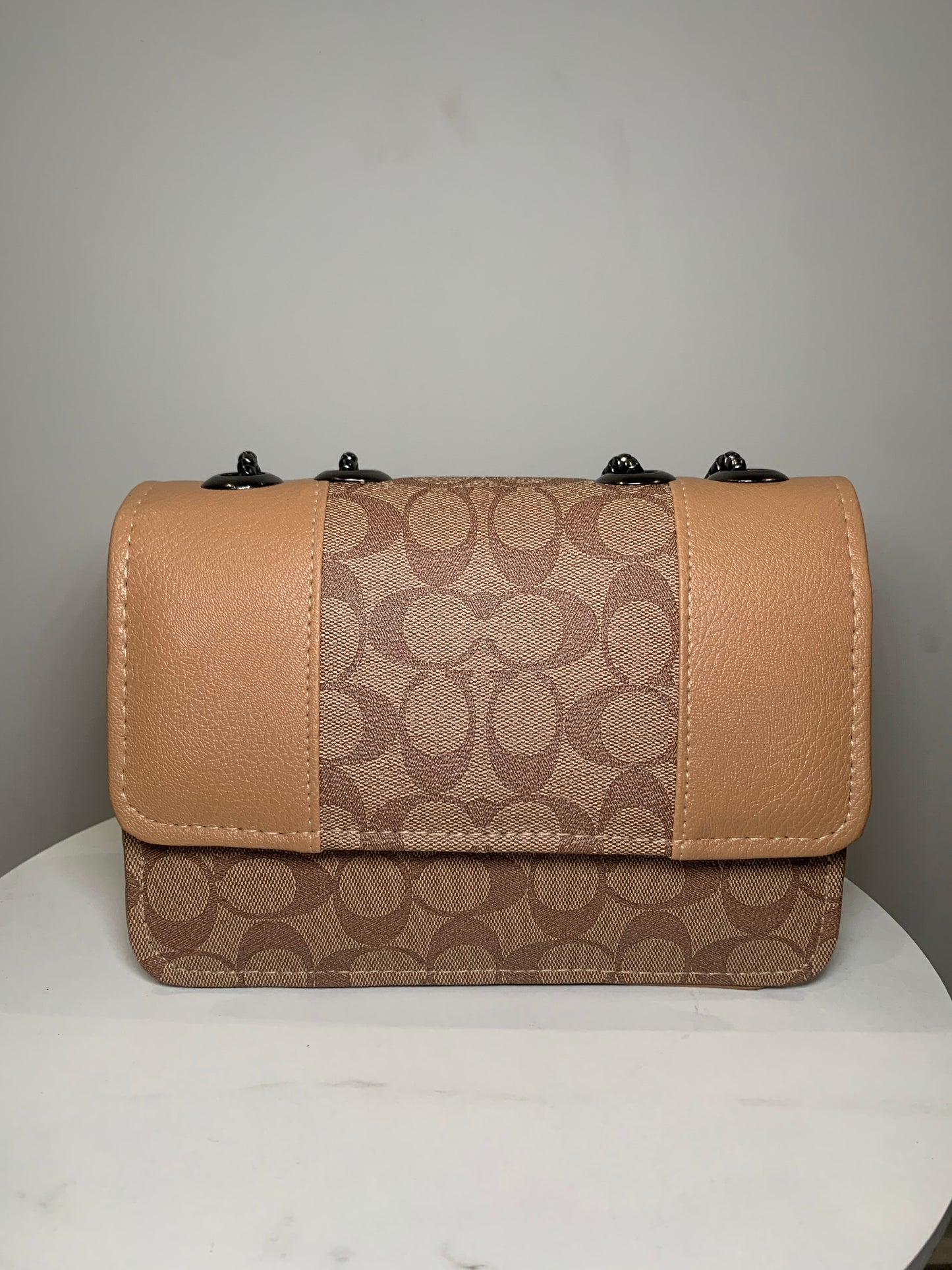 New Arrival Light Brown Cross Body Handbag