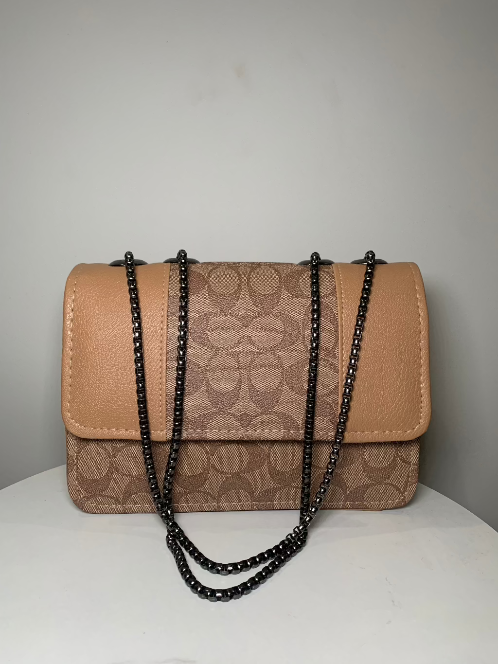 New Arrival Light Brown Cross Body Handbag