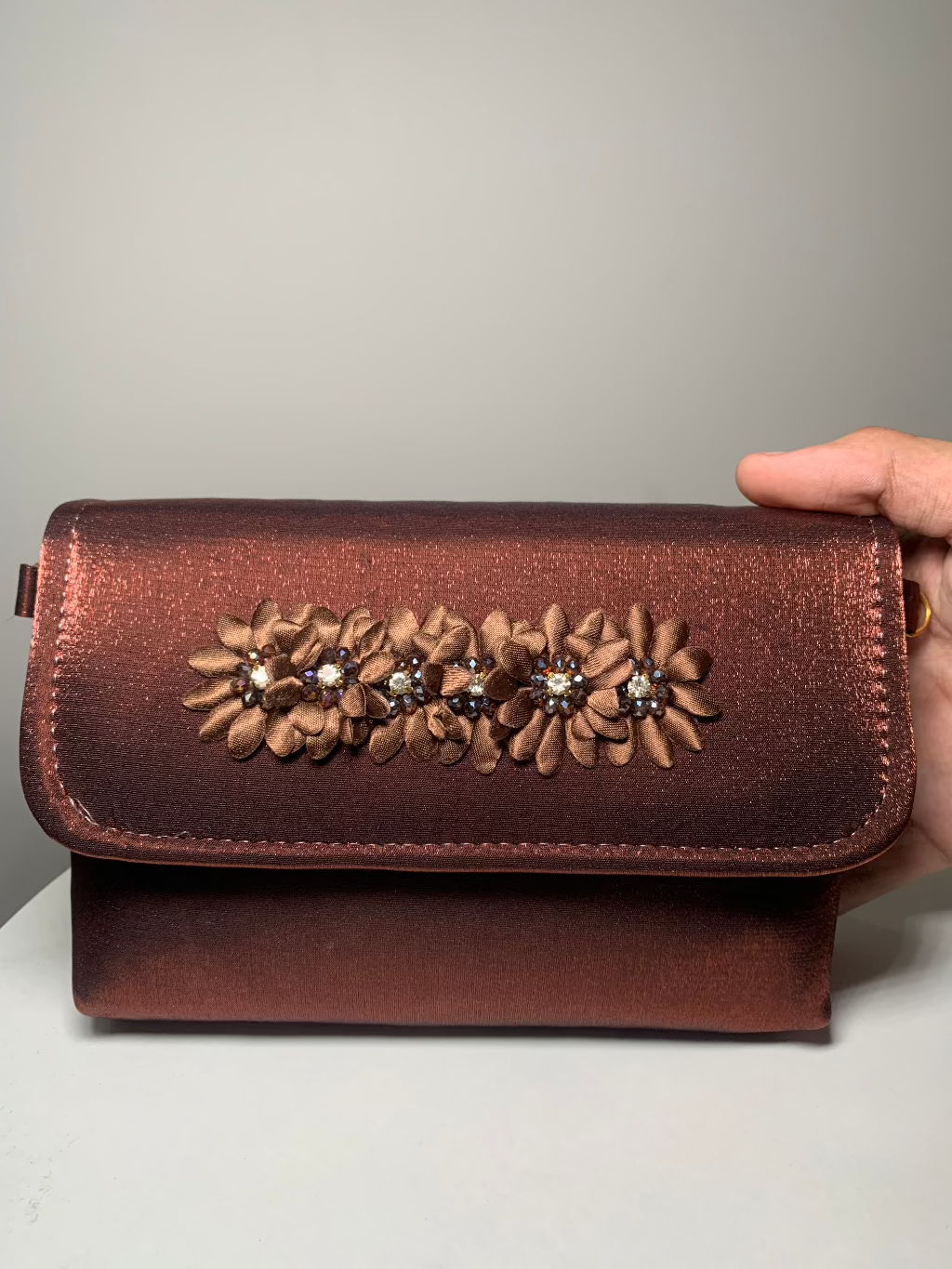 Brown Clutch