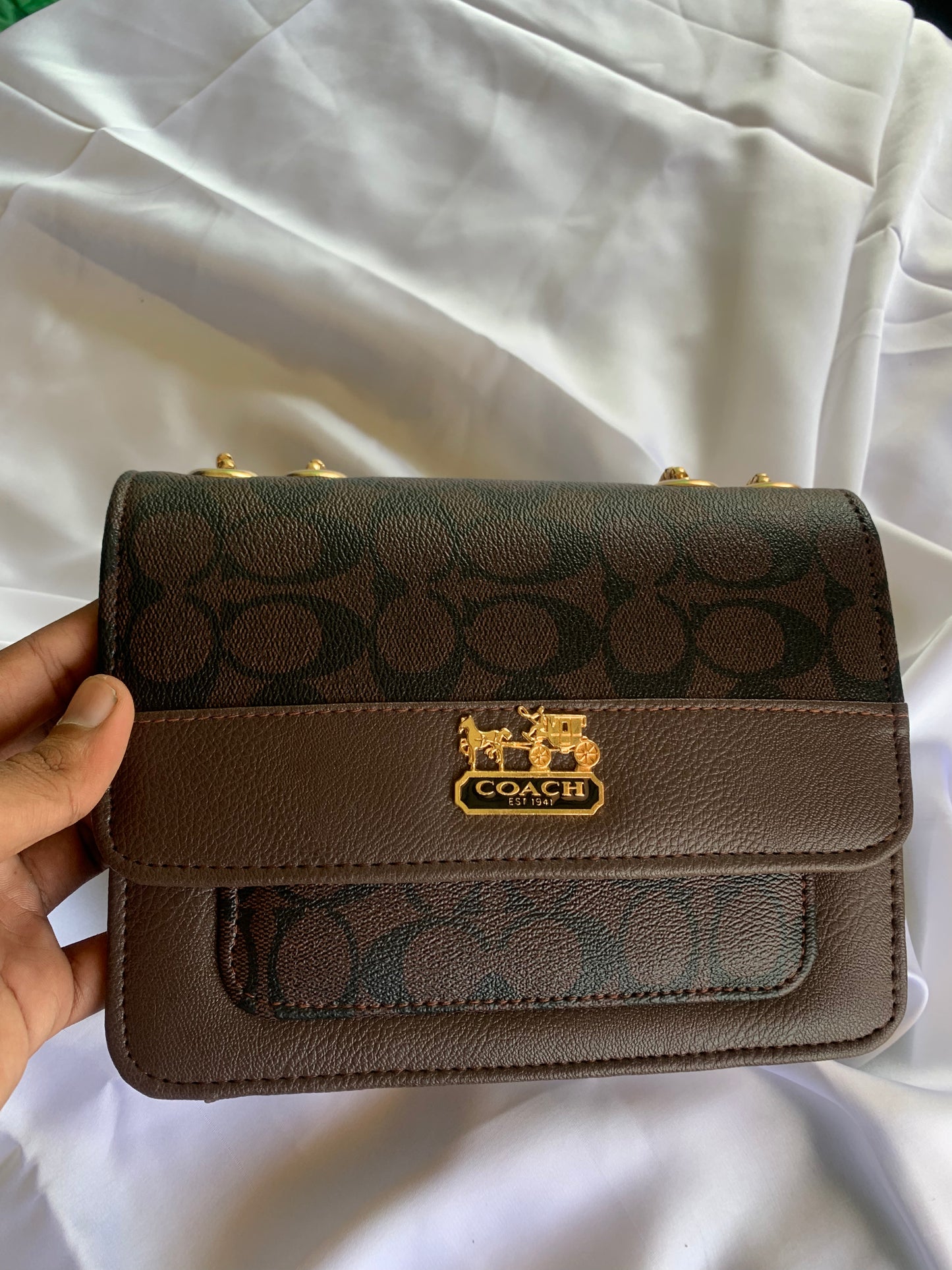 New Coach Dark Corssbody Handbag