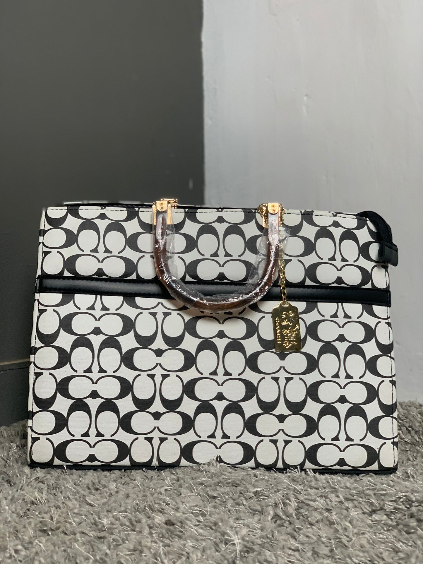 New Arrival Coach White Handbag