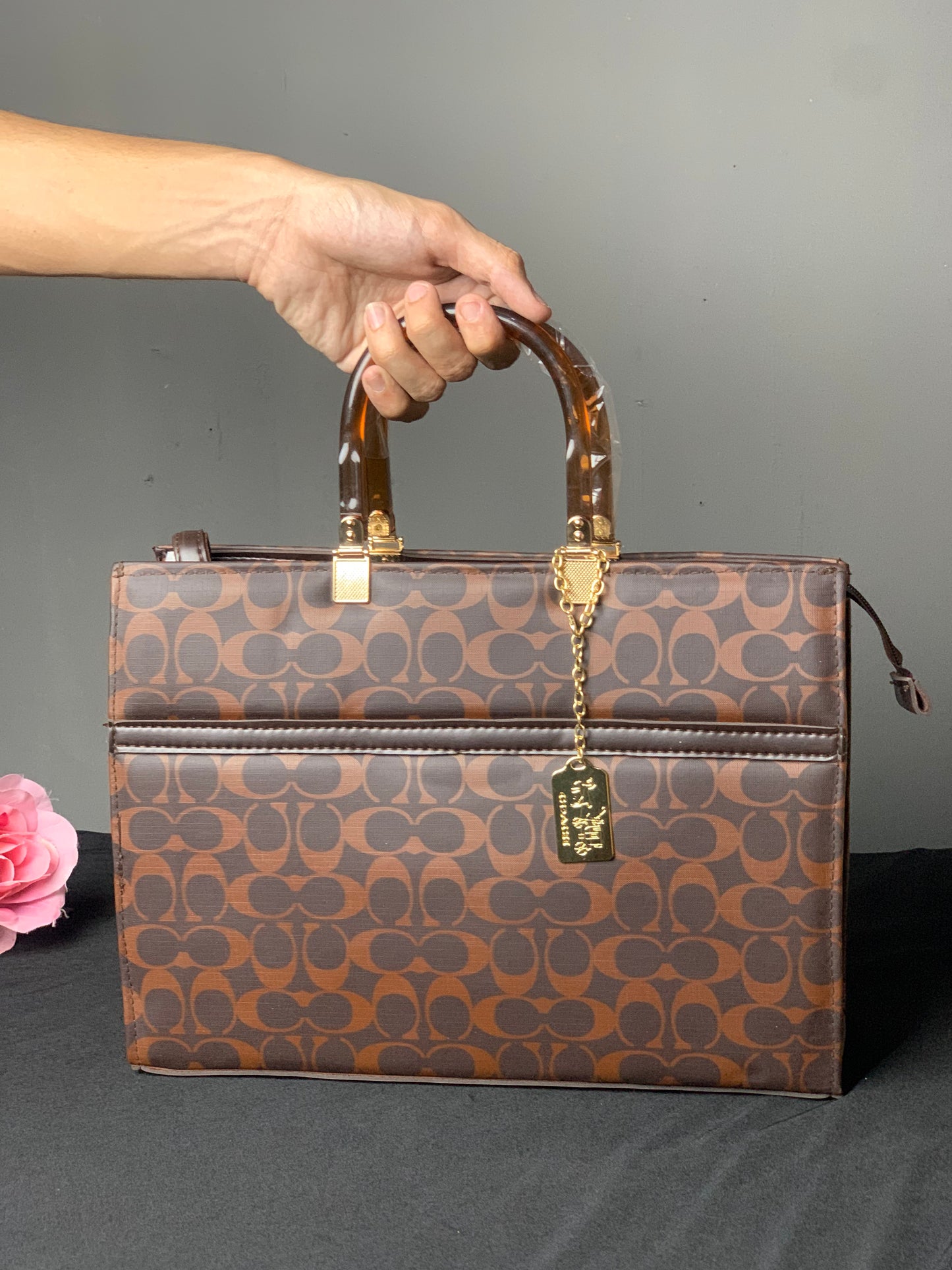New Arrival Coach Brown Handbag
