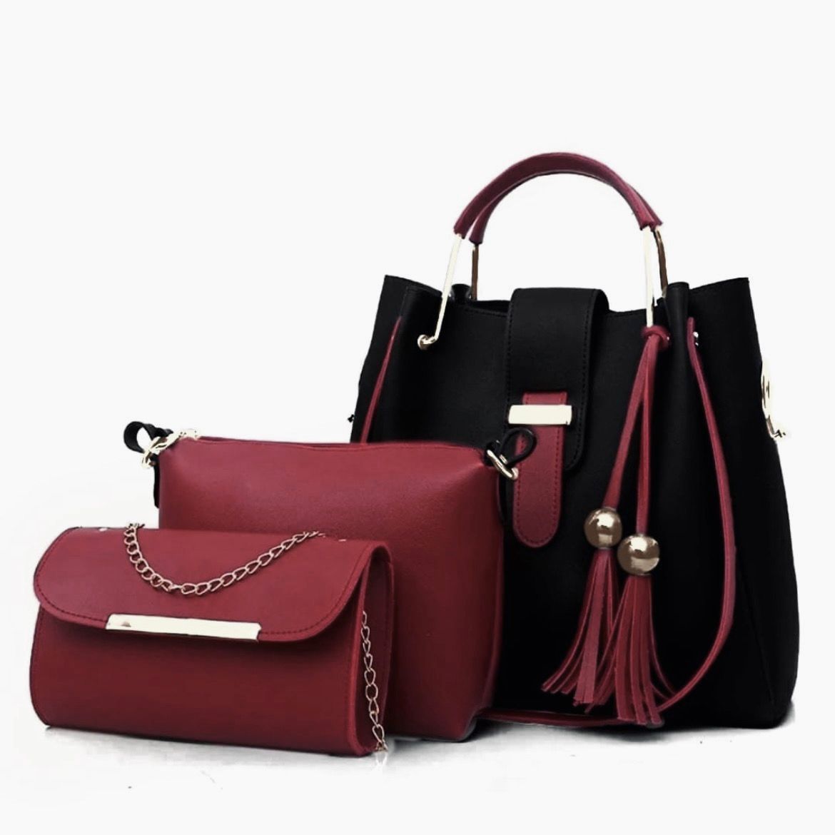 Crossbody 3 Pcs Handbag