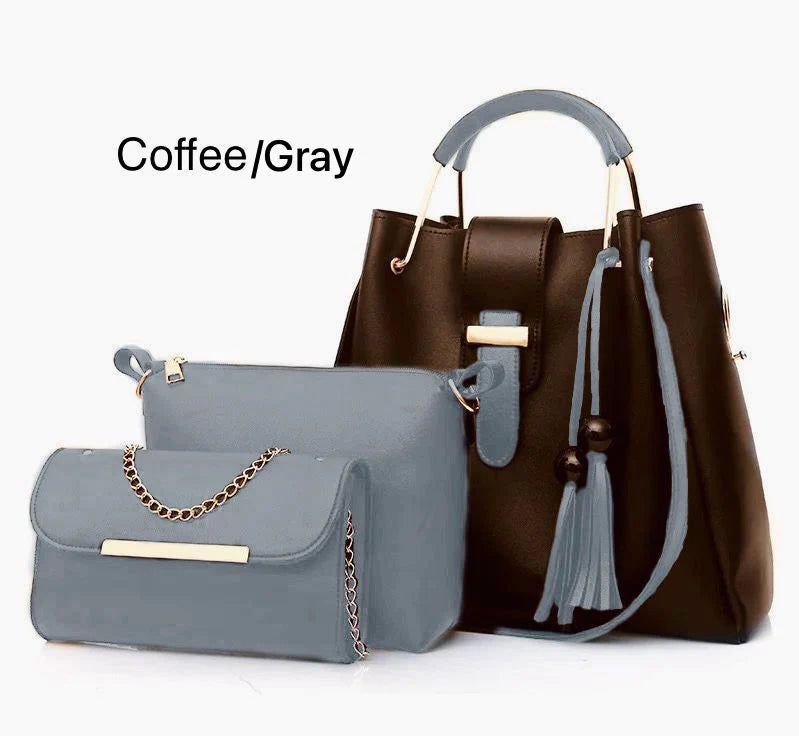 Crossbody 3 Pcs Handbag