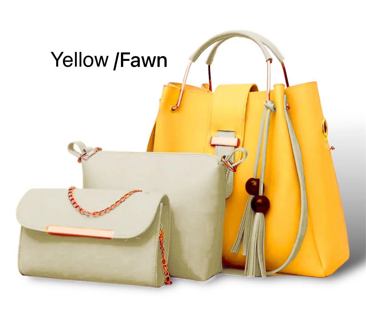 Crossbody 3 Pcs Handbag