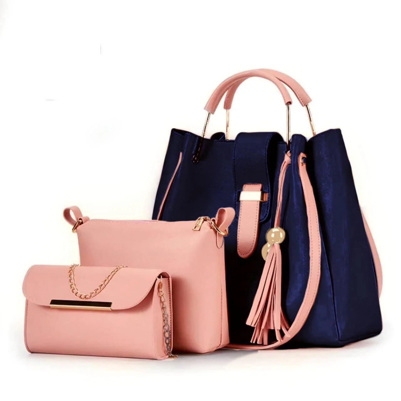 Crossbody 3 Pcs Handbag