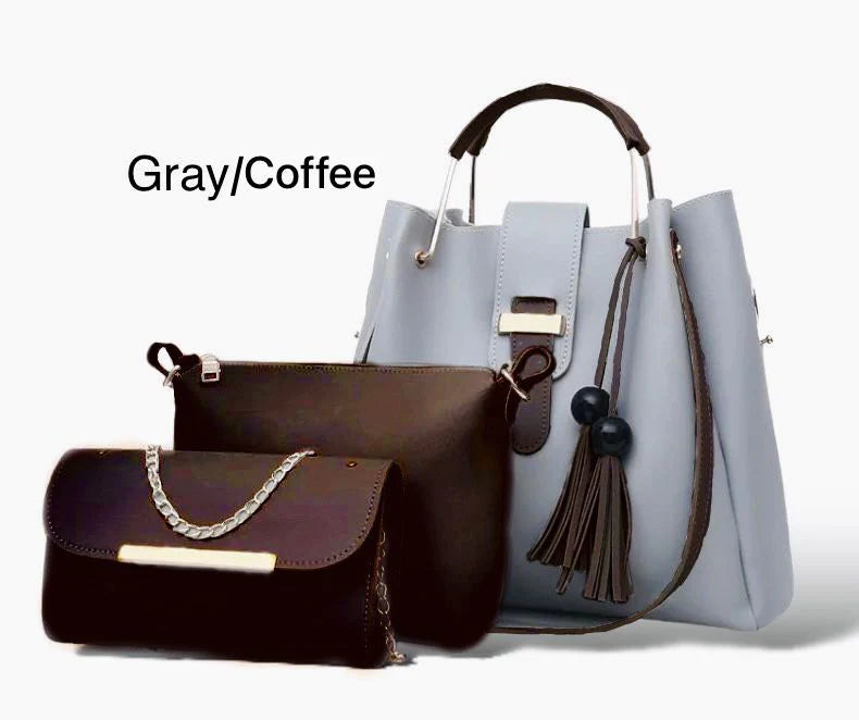 Crossbody 3 Pcs Handbag