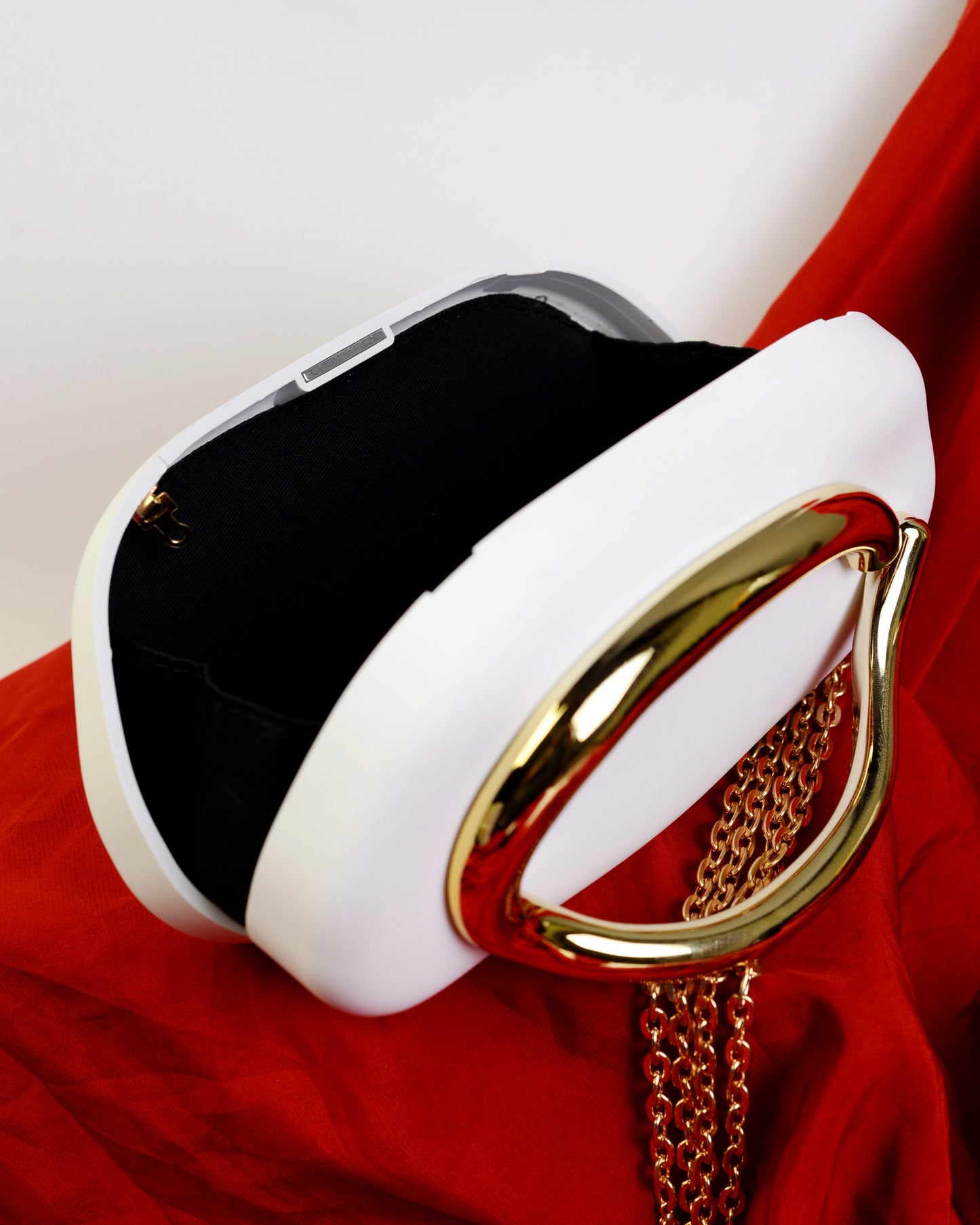 Vintage Clutch- White