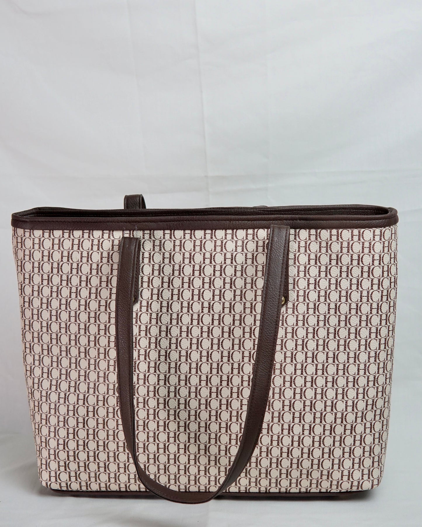 Beige – Heritage Monogram Tote