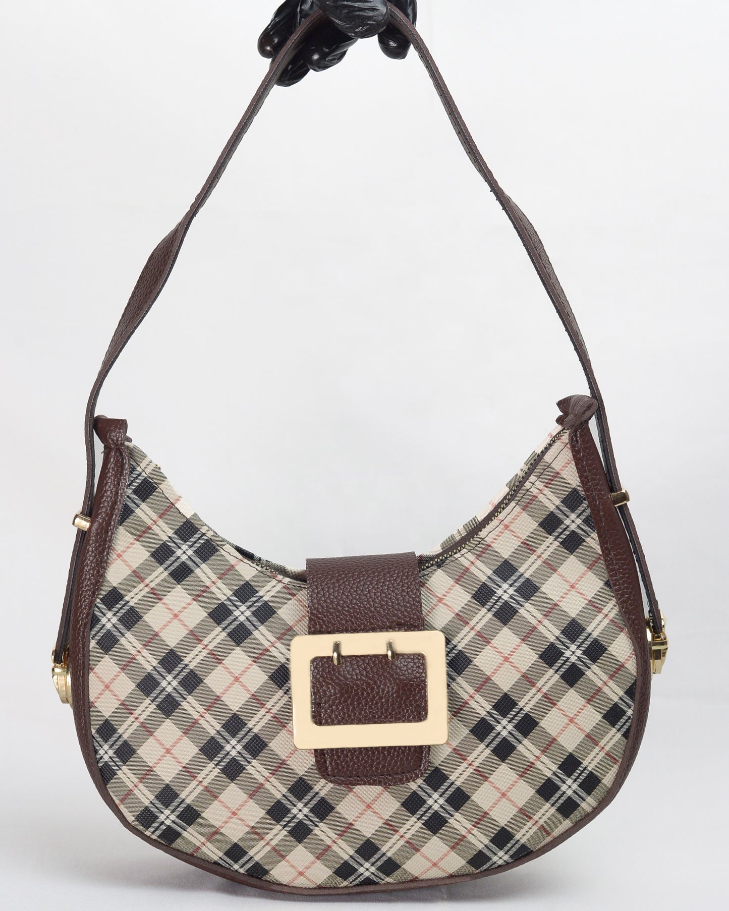 Heritage Buckle Bag – HB-03 (Brown)