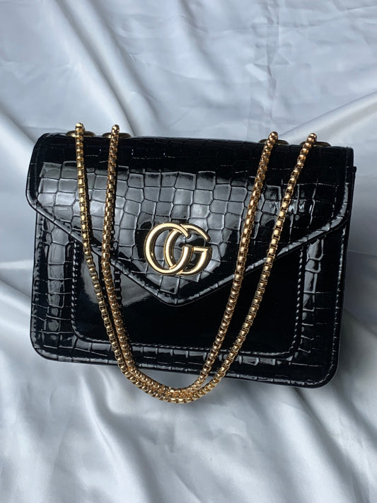 GG Crossbody Handbag-Black