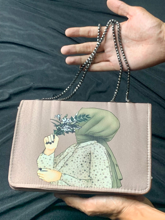 HG-Beige Crossbody Handbag