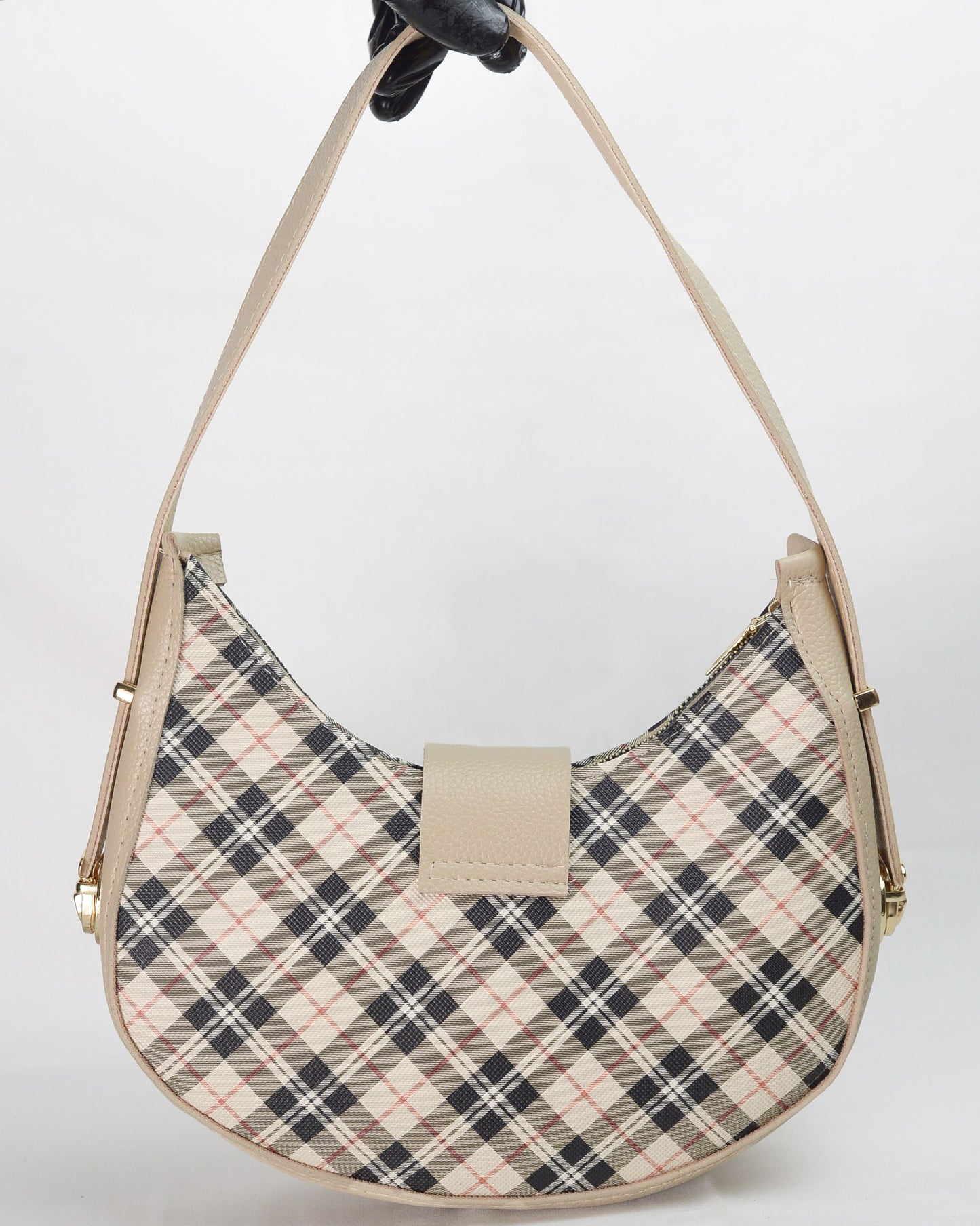 Heritage Buckle Bag – HB-02 (Beige)