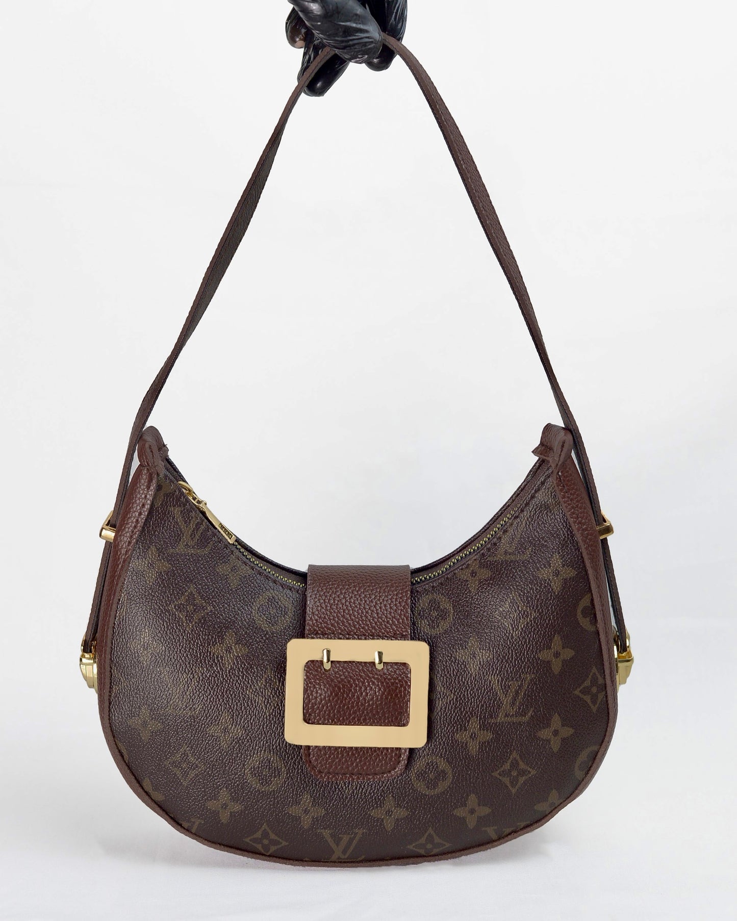 Regal Monogram Buckle Bag