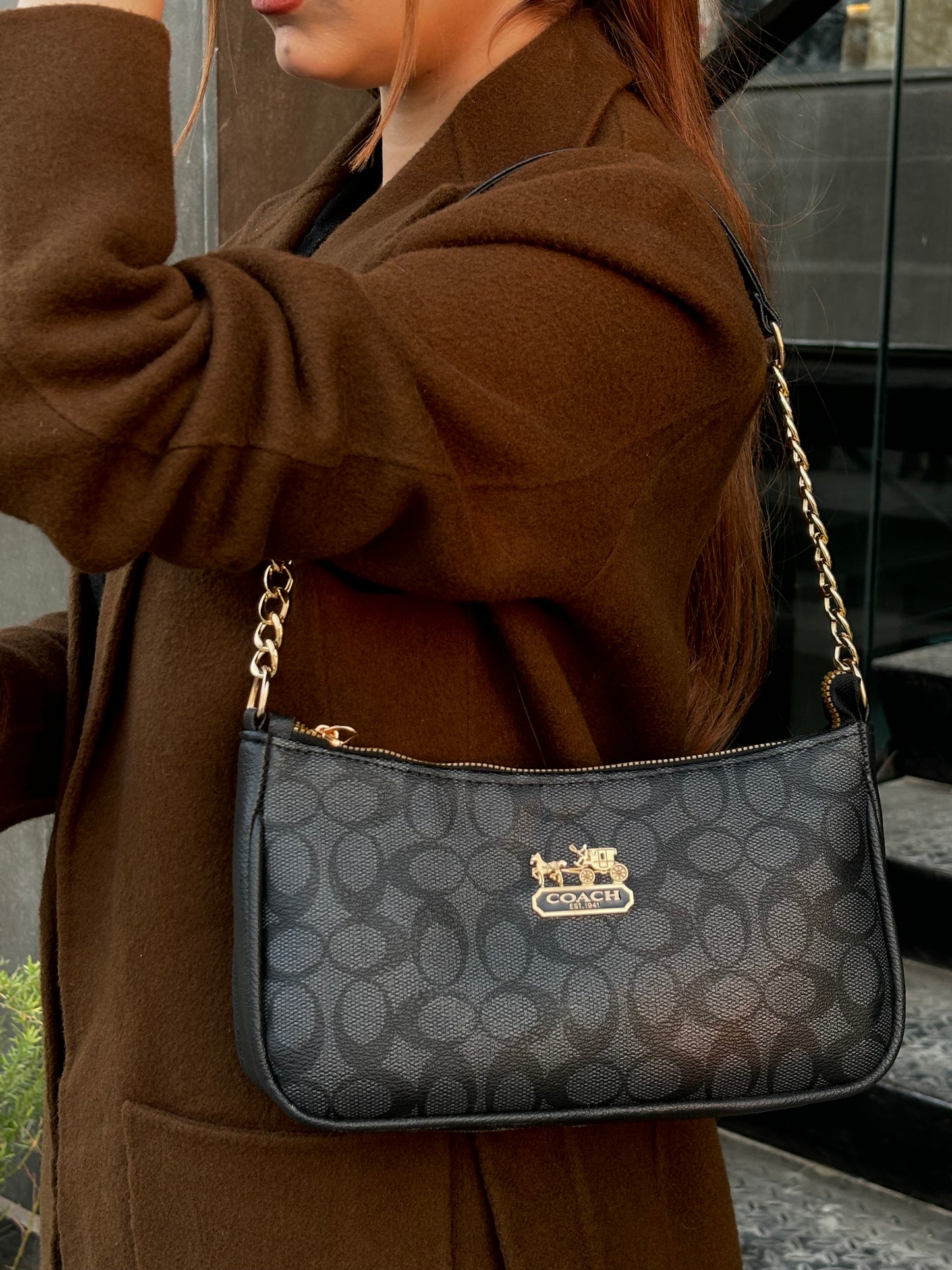 New Arrival CH Teri Shoulder Bag- Black