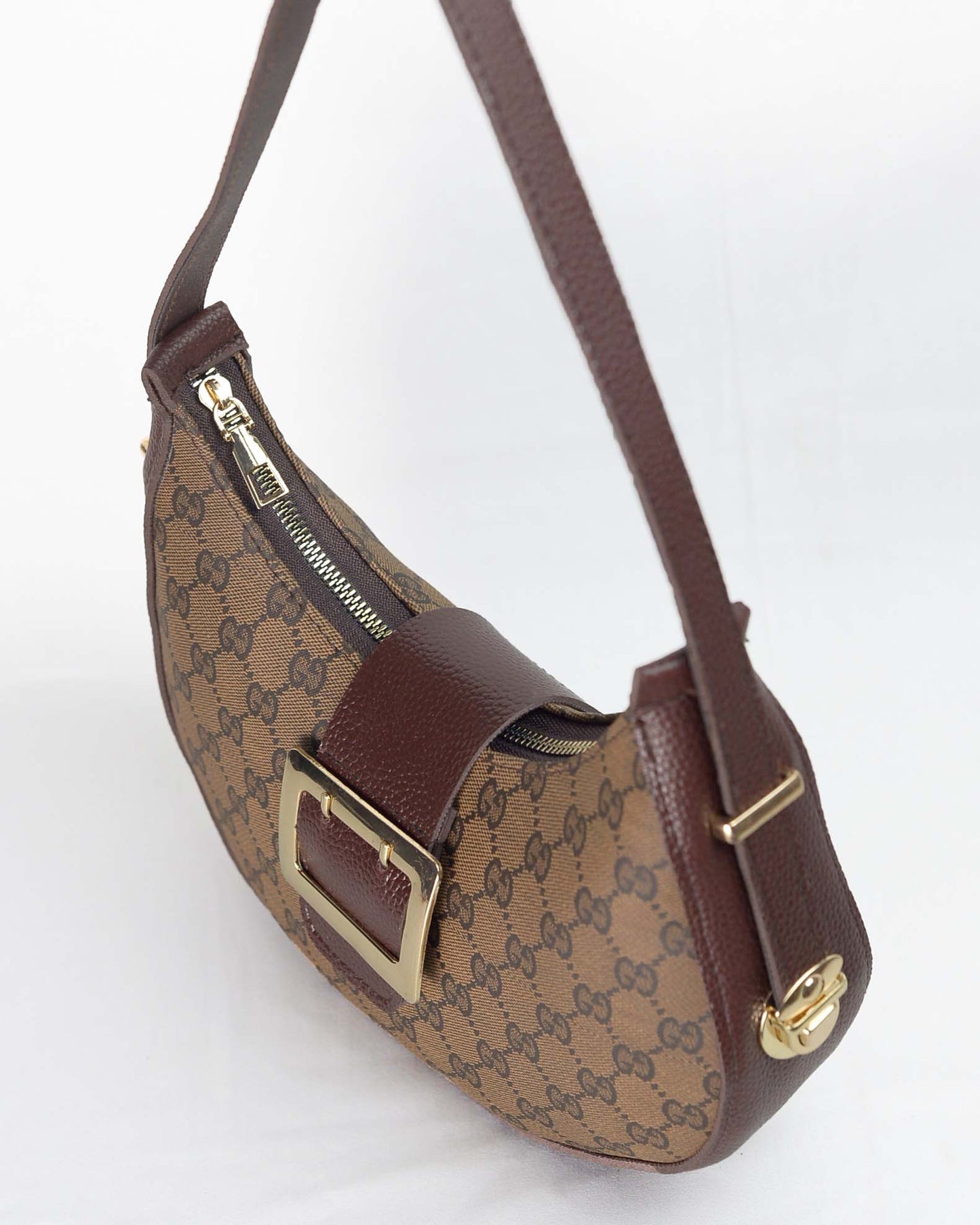 Signature Monogram Hobo Bag