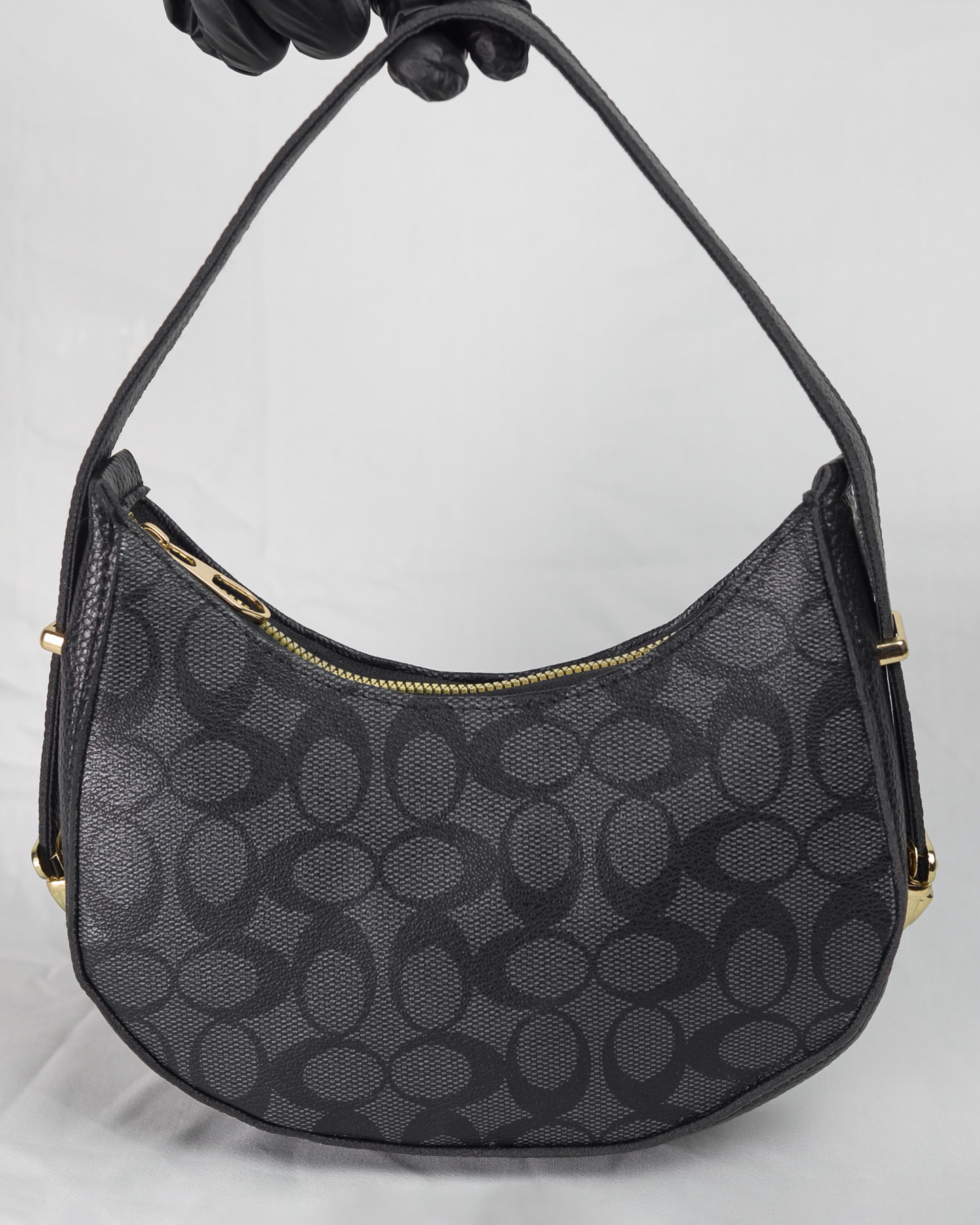 C Noir Loop Shoulder Bag