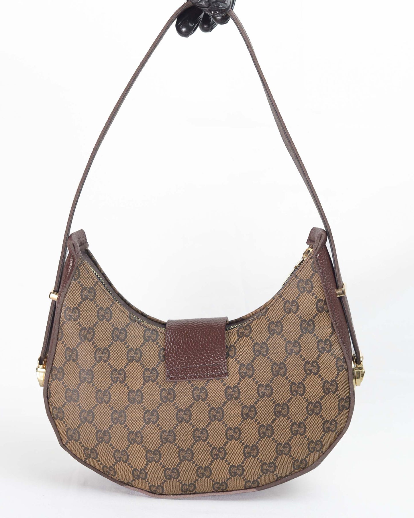 Signature Monogram Hobo Bag