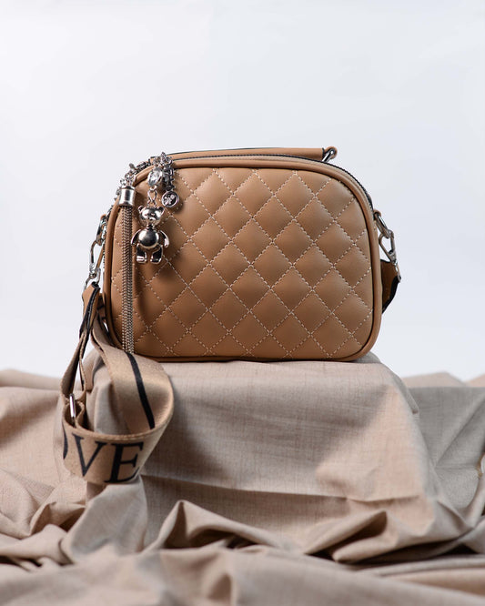 Criss Crossbody Bag- Brown