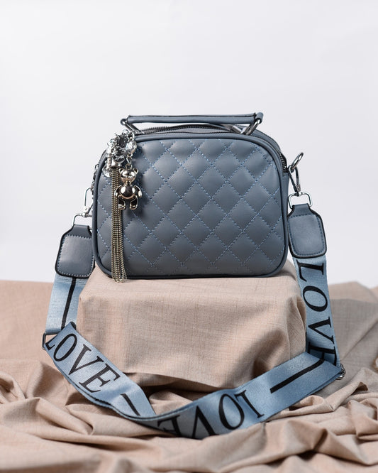 Criss Crossbody Bag- Blue