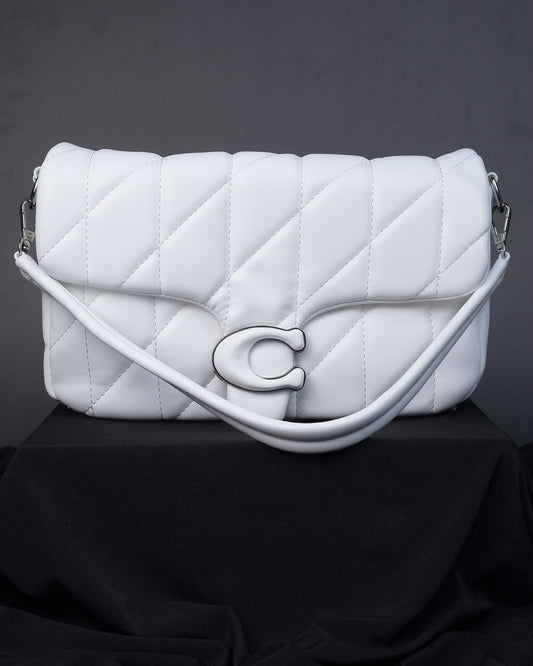 Coach Tabby Crossbody Handbag-White