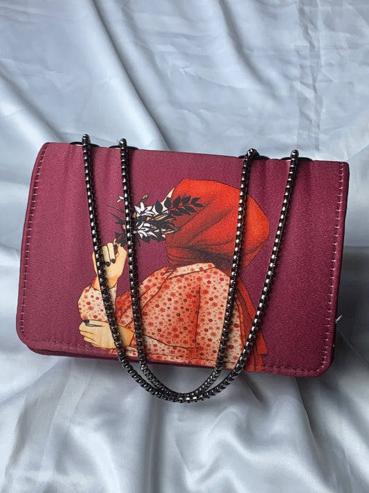 HG-Red Crossbody Handbag