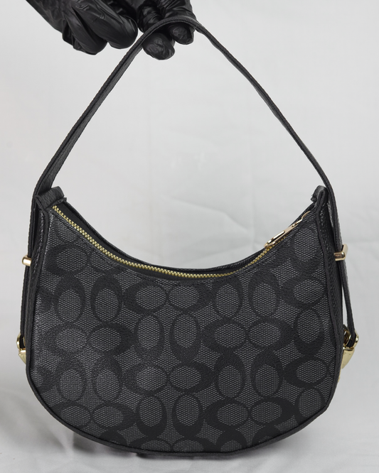 C Noir Loop Shoulder Bag