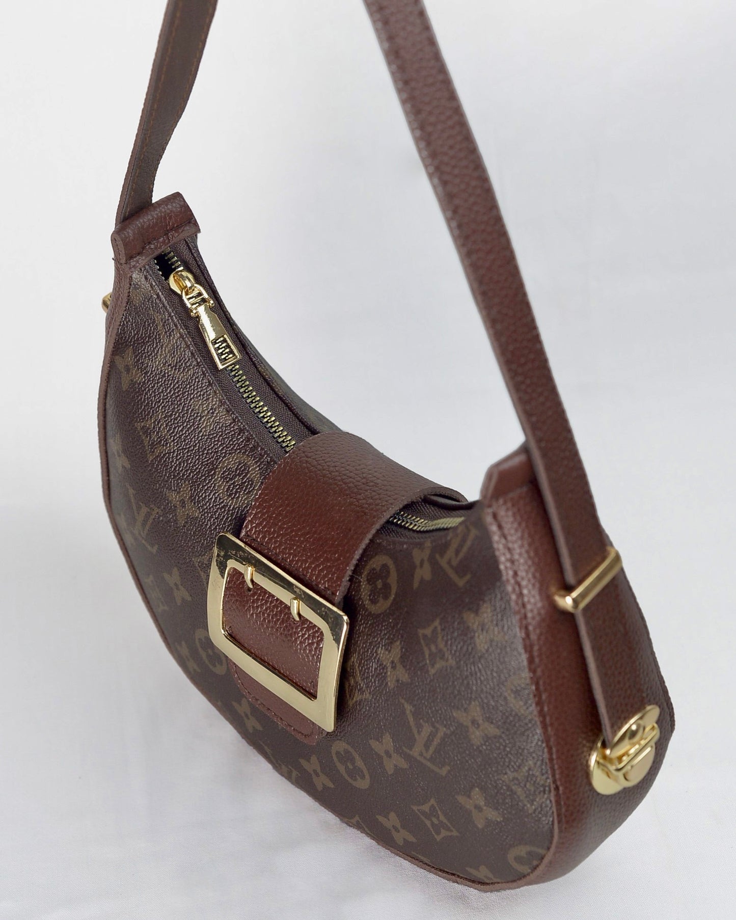 Regal Monogram Buckle Bag