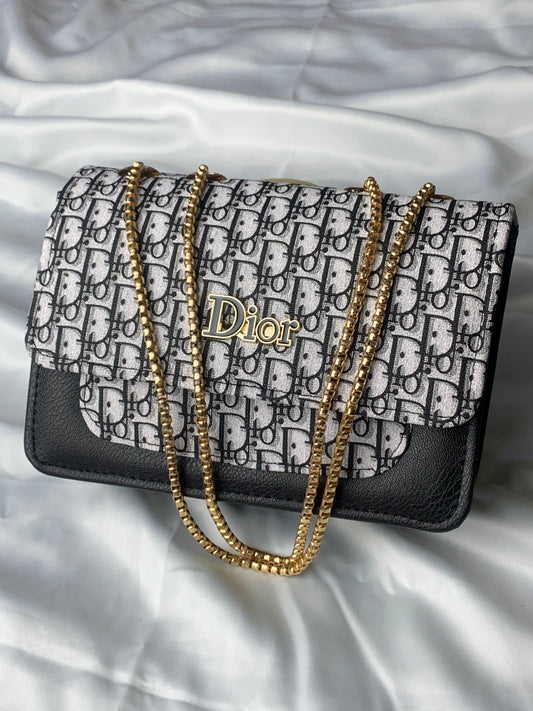 Dior-Black Crossbody Handbag