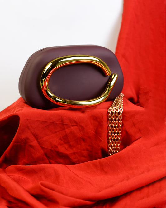 Vintage Clutch- Bronze